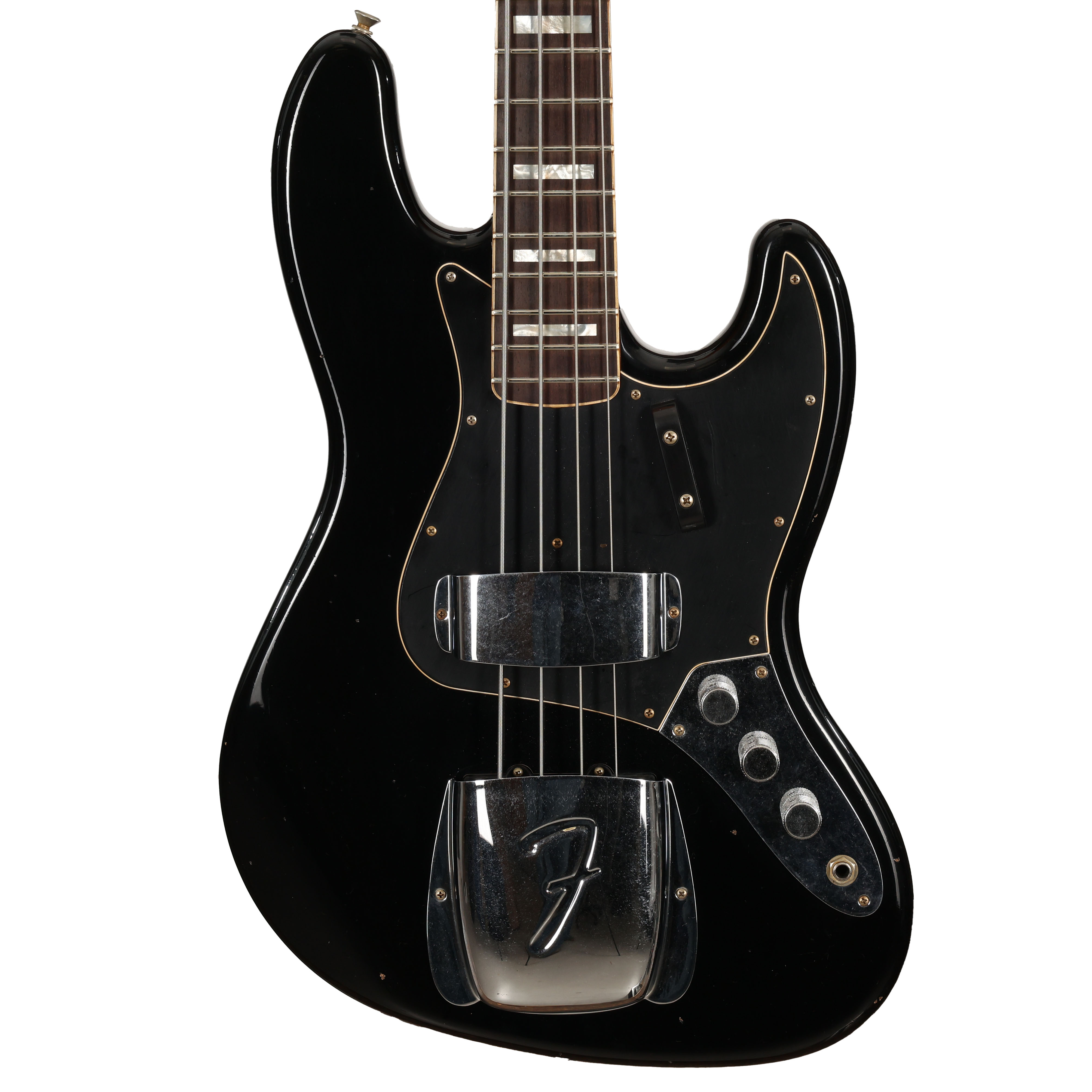Fender Custom Shop Jazz Bass Journeyman Relic in Aged Black